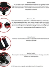 QA1 MOD Series Shock Remote Left                                     - M311CL - Image 2