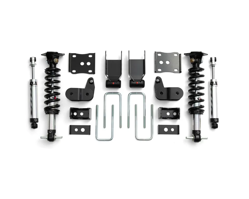 QA1 3/5 Lowering Kit Single Adjustable Ford F-150 2WD 2021-2025 - LK01-FF03