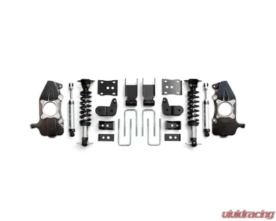 QA1 3/5 Lowering Kit Single Adjustable with Spindles for Ford F-150 4WD 2021-2025 - LK11-FF04