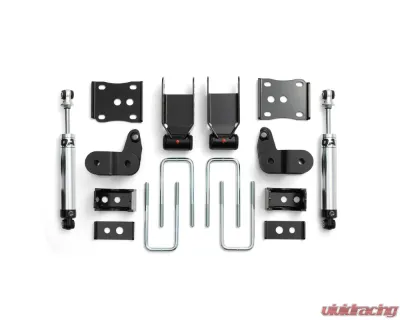 QA1 3/5 Lowering Kit Single Adjustable with Spindles for Ford F-150 4WD 2021-2025 - LK11-FF04