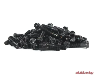 Brixton Forged Black Titanium Lug Bolts - TITA-BF-28M14X1.5-B-BOLT