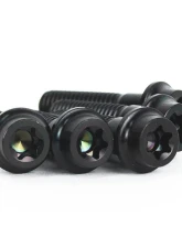 Brixton Forged Black Titanium Lug Bolts                                     - TITA-BF-28M14X1.5-B-BOLT - Image 2
