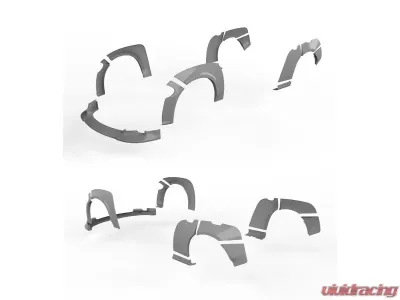 Clinched Flares Widebody Kit without Ducktail Spoiler Dodge Charger SXT, GT, R/T, Scatpack, SRT, Hellcat 2015-2021 - WB-CHAR-SXT