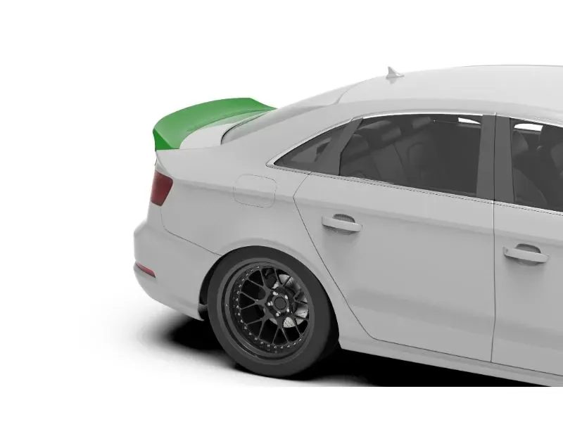 Clinched Flares Ducktail Spoiler Audi A3 S3 RS3 2013-2019 - duck-a3v8s