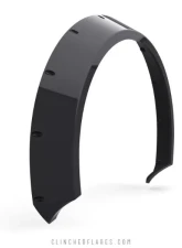 Clinched Flares "Eurolook" 10cm (3.9") Fender Flares                                     - EL10 - Image 2