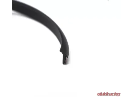 Clinched Flares Rubber Seal 1 Meter Black - Rubber-BLK1