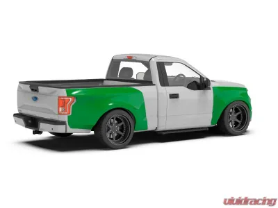 Clinched Flares 5.5 Rear Bed Widebody Kit Ford F-150 13th Gen 2015-2017 - WB-F150-13G-1517