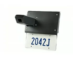 Expedition One Raven Textured Black Powder Coat Dual Swing Systems License Relocation Brackets Only Toyota 4Runner 2010-2013
