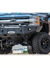 Expedition One Base Model Bare Metal Front Bumper w/out HoopChevrolet Silverado 2500 | Silverado 3500 2015-2019                                     - CHV2500/3500-15-19-FB-BARE - Image 5