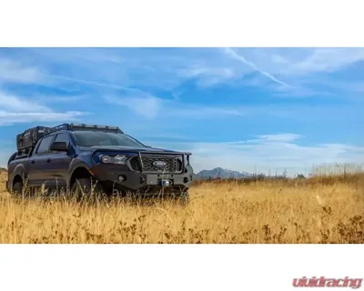 Expedition Bare Metal Range Max Front Bumper w/out Hoop Ford Ranger 2019+ - FORDRNGR-2019+FB-BARE