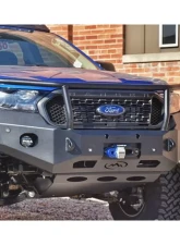 Expedition Bare Metal Range Max Front Bumper w/out Hoop Ford Ranger 2019+                                     - FORDRNGR-2019+FB-BARE - Image 5