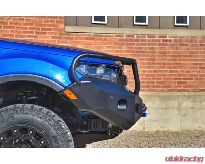 Expedition Bare Metal Range Max Front Bumper w/out Hoop Ford Ranger 2019+ - FORDRNGR-2019+FB-BARE