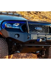 Expedition Bare Metal Range Max Front Bumper w/out Hoop Ford Ranger 2019+                                     - FORDRNGR-2019+FB-BARE - Image 6