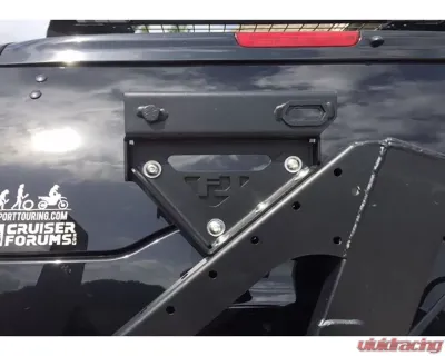 Expedition One Horizontal Hi-Lift Jack Mount for Toyota FJ Cruiser 2007-2017, Black - HLJM-HRZ-GEN2-FJC-PC