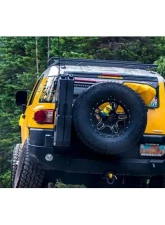 Expedition One Horizontal Hi-Lift Jack Mount for Toyota FJ Cruiser 2007-2017, Black                                     - HLJM-HRZ-GEN2-FJC-PC - Image 3