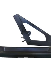Expedition One Bare Metal Classic Core Series Bumper w/ Gen 3 Tire Carrier Arm Jeep Wrangler JK 2007-2018                                     - JK-CCS-RB-GEN3-STC-BARE - Image 8