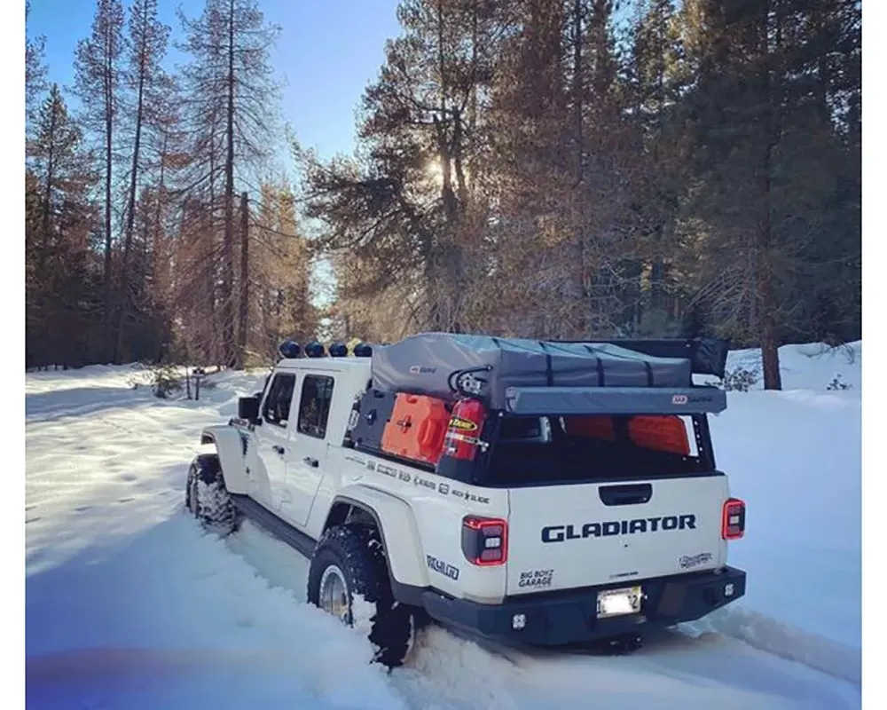 Expedition Bare Metal Trail Series Base Rear Bumper Jeep Gladiator JT 2019+ - JTGLDTR19+RB-BARE