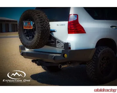 Expedition One Lexus Single Swing Tire Carrier License Plate Relocation Bracket - LX-LPB-PC