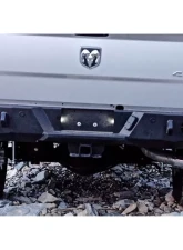 Expedition One Bare Metal Base Rear Bumper Ram 2500 | 3500 2010-2018                                     - RAM25/35-10-18-RB-BARE - Image 2