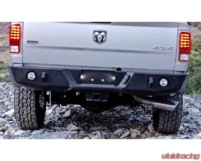 Expedition One Bare Metal Base Rear Bumper Ram 2500 | 3500 2010-2018 - RAM25/35-10-18-RB-BARE