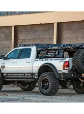 Expedition One Bare Metal RangeMax Dual Swing Rear Bumper Ram 2500 | 3500 2010-2018                                     - RAM25/35-10-18-RB-DSTC-BARE - Image 2