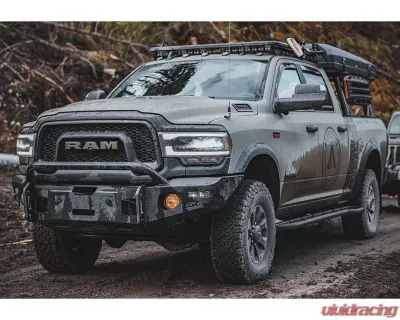 Expedition One Bare Metal Range Max Ultra HD Front Bumper w/out Hoop Ram 2500 | 3500 2019+ - RAM25/35-19+FB-BARE