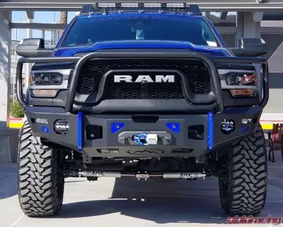 Expedition One Bare Metal Range Max Ultra HD Front Bumper w/out Hoop Ram 2500 | 3500 2019+ - RAM25/35-19+FB-BARE