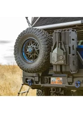 Expedition One Bare Metal RangeMax Dual Swing Rear Bumper Ram 2500 | 3500 2019+                                     - RAM25/35-19+RB-DSTC-BARE - Image 2