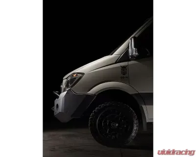 Expedition One 144 & 170 inch Wheelbase No Hoop Bare Metal Front Winch Bumper Sprinter 2014-2018 - SPR-14-18-FB-BARE