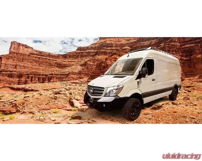 Expedition One 144 & 170 inch Wheelbase No Hoop Bare Metal Front Winch Bumper Sprinter 2014-2018 - SPR-14-18-FB-BARE