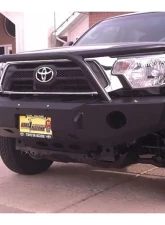 Expedition One Bare Metal Front Winch Bumper w/out Hoop Toyota Tacoma 2005-2015                                     - TACO12-15-FB-H-BARE - Image 2