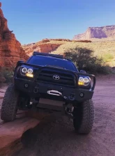 Expedition One Bare Metal Front Winch Bumper w/out Hoop Toyota Tacoma 2005-2015                                     - TACO12-15-FB-H-BARE - Image 3