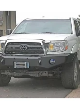 Expedition One Bare Metal Front Winch Bumper w/out Hoop Toyota Tacoma 2005-2015                                     - TACO12-15-FB-H-BARE - Image 4