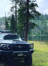 Expedition One Bare Metal Front Winch Bumper w/out Hoop Toyota Tacoma 2005-2015                                     - TACO12-15-FB-H-BARE - Image 6