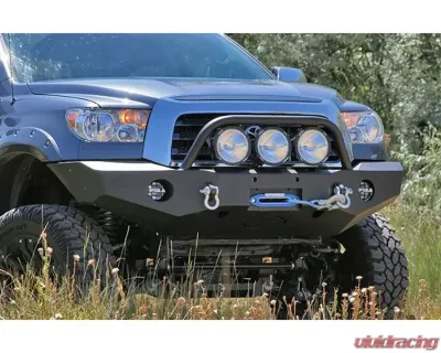 Expedition One Bare Metal Range Max Front Winch Bumper w/out Hoop Toyota Tundra 2007-2013 - TT07-13-FB-BARE