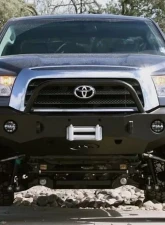 Expedition One Bare Metal Range Max Front Winch Bumper w/out Hoop Toyota Tundra 2007-2013                                     - TT07-13-FB-BARE - Image 5