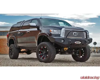 Expedition One Bare Metal Range Max Front Winch Bumper w/out Hoop Toyota Tundra 2007-2013 - TT07-13-FB-BARE