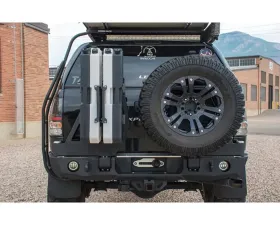 Expedition One Bare Metal Dual Swing-Out Rear  Bumper Toyota Tundra 2007-2013