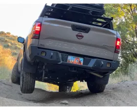 Expedition One Base Rear Bumper No Swing Arms Bare metal Nissan Frontier 2022+
