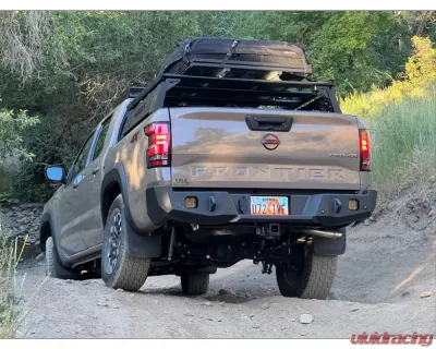 Expedition One Base Rear Bumper No Swing Arms Bare metal Nissan Frontier 2022+ - NF-22+RB-Bare