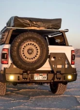 Expedition One RangeMax Dual Swing Rear Bumper Bare Metal RAM 1500 2019+                                     - RAM1500-19+-RB-DSTC-BARE - Image 2