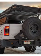 Expedition One Series S3 Single Swing Rear Bumper Carrier System Bare Metal RAM 1500 2019+                                     - RAM1500-19+-RB-S3TC-BARE - Image 2