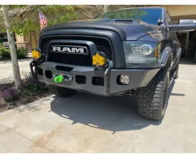 Expedition One Range Max Ultra HD Front Bumper Bare Metal RAM Rebel 1500 2016-2018