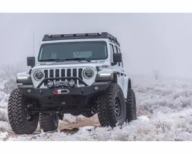 Expedition One Trail Series 2 Full Width Front Bumper Bare Metal Jeep JK|JL|Gladiator