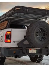 Expedition One S3 Single Swing Rear Bumper Carrier System Bare Metal Toyota Tundra 2007-2013                                     - TT07-13-RB-S3TC-BARE - Image 2