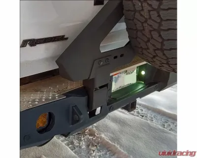 Expedition One Series S3 Single Swing Rear Bumper Carrier System Bare Metal Toyota Tundra 2014-2021 - TT14-21-RB-S3TC-BARE