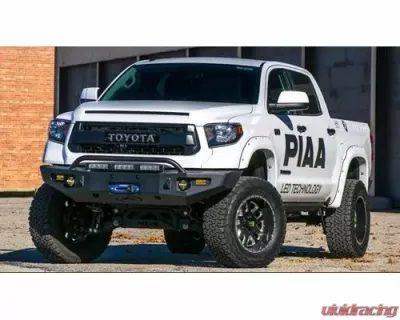 Expedition One Storm Trooper Front Bumper Bare Metal Toyota Tundra 2014-2021 - TT14-21-ST-FB-BARE