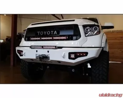 Expedition One Storm Trooper Front Bumper Bare Metal Toyota Tundra 2014-2021 - TT14-21-ST-FB-BARE