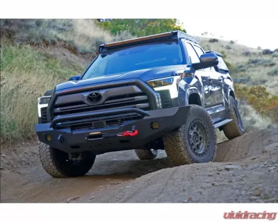 Expedition One Range Max front Bumper Bare Metal Toyota Tundra 2022+ - TT22+FB-BARE