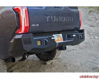 Expedition One Range Max Rear Bumper Bare Metal Toyota Tundra 2022+ - TT22+RB-BARE